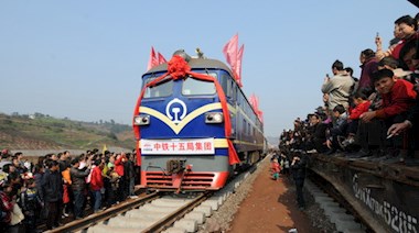 納溪至敘永鐵路全線(xiàn)貫通